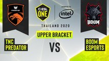 Dota2 - TNC Predator vs. BOOM Esports - Game 1 - ESL One Thailand 2020 - Upper Bracket Final - Asia