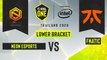 Dota2 - Neon Esports vs. Fnatic - Game 1 - ESL One Thailand 2020 - Lower Bracket R3 - Asia