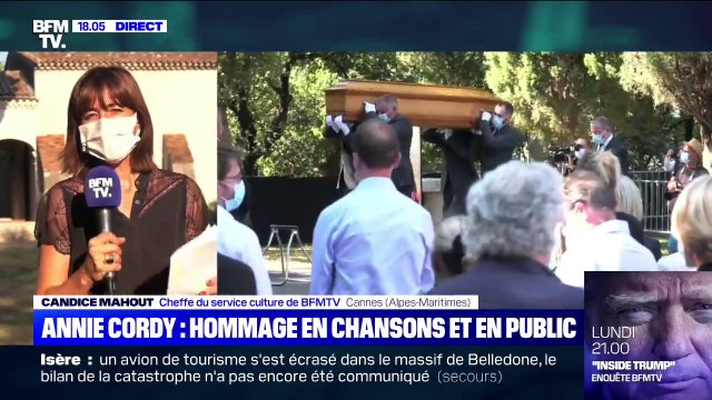 Obsèques d'Annie Cordy: le public a pu rendre un dernier hommage à la chanteuse