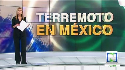 Momentos de pánico y angustia durante sismo en México