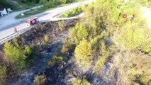 Sinop’ta Orman Yangını...  20 dönümlük ağaçlık alan zarar gördü