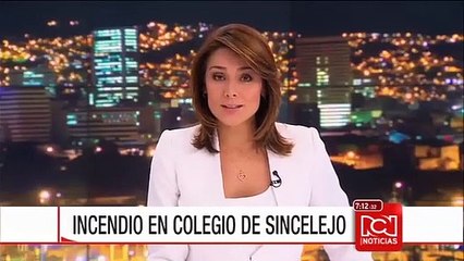 Incendio en un colegio de Sincelejo afectó dos salones de la institución educativa