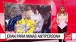 Incautaron explosivos con los que el ELN pretendía fabricar 300 minas antipersona