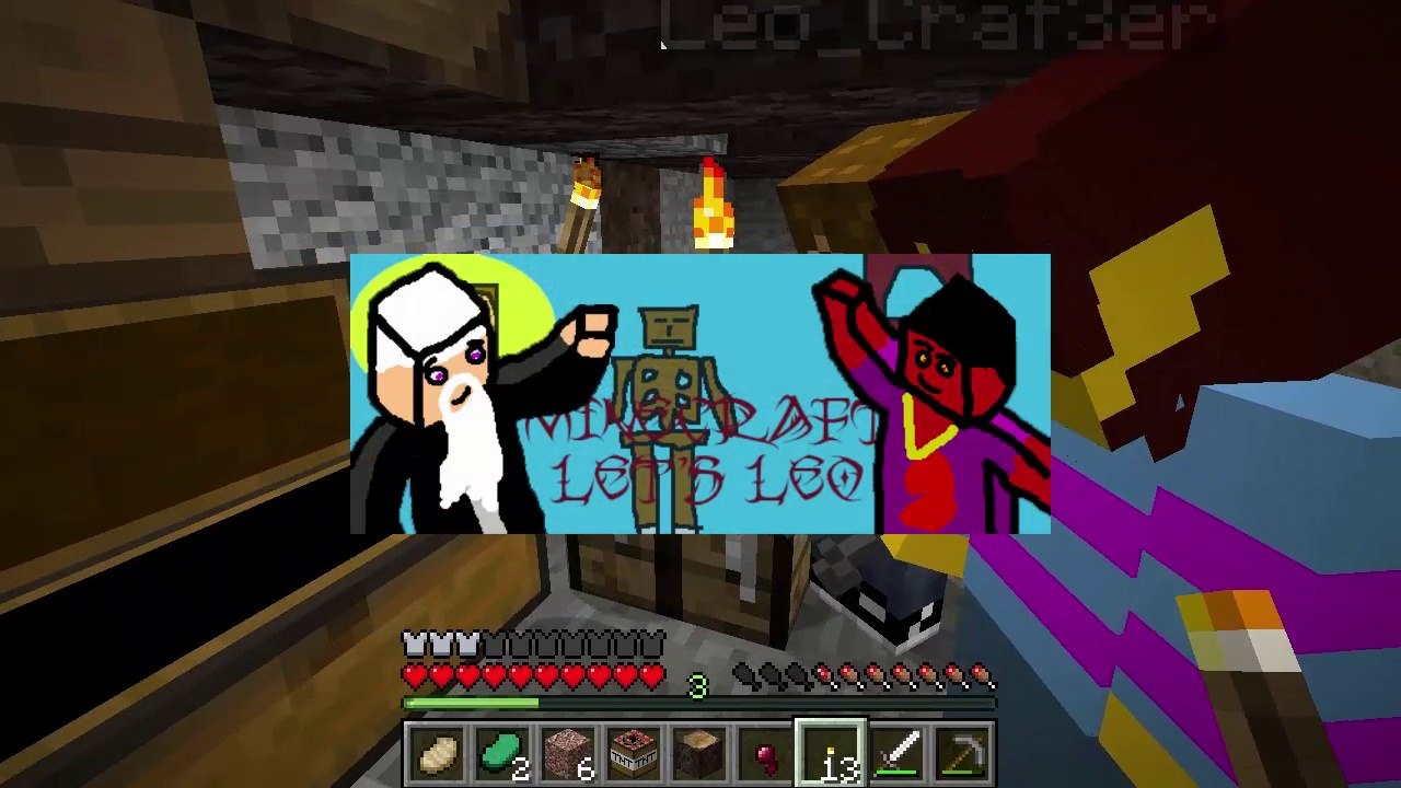 Minecraft let's leo 64: einfall der monster (feat. viktor24680, hero_florian & freezedhd)