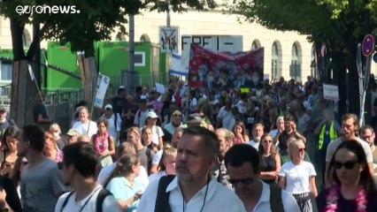 Акции протеста против ограничительных мер