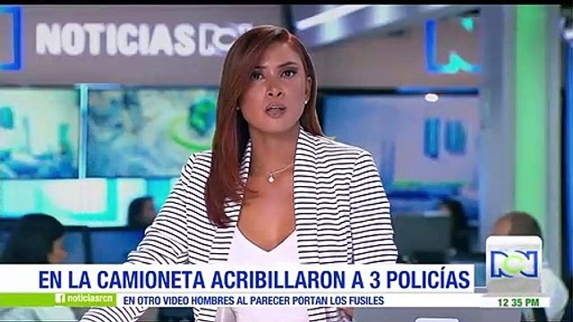 Indignación por aberrante saqueo a la camioneta donde fueron asesinados tres policías en Cauca