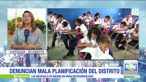 Denuncian mala planificación en Cartagena para la entrega de los refrigerios escolares