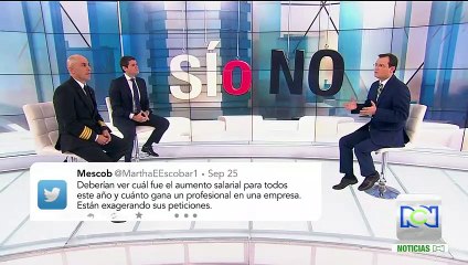 ¿Cree que las pretensiones de los pilotos de Avianca (ACDAC) que se encuentran en huelga son justas?