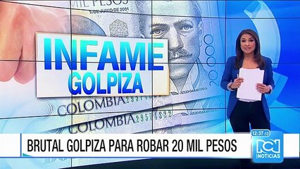 Brutal golpiza a una mujer en un intento de robo en Antioquia