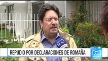 Sectores políticos y analistas rechazan declaraciones de alias Romaña