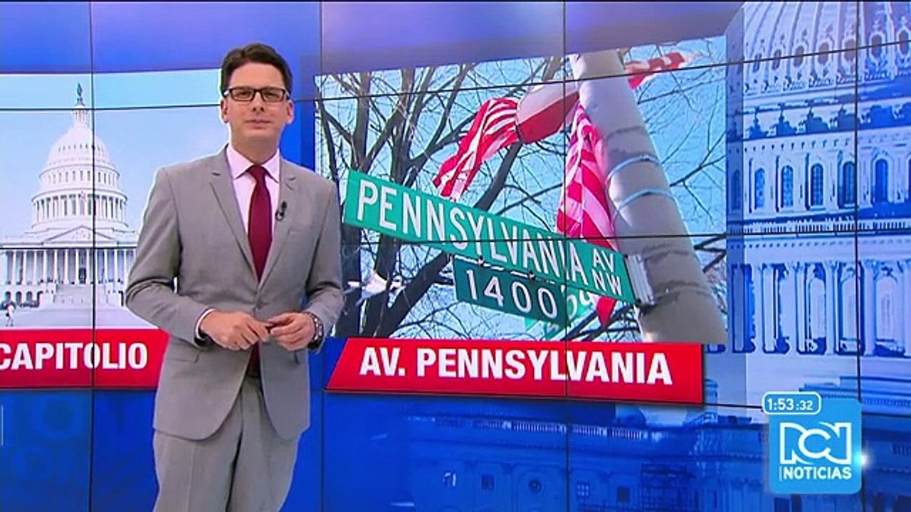 Ultiman detalles para la ceremonia de posesión de Donald Trump como presidente de Estados Unidos