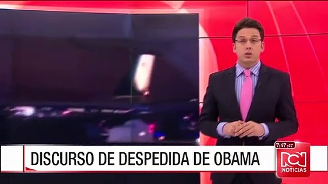 El adiós de Barack Obama en su último discurso como presidente
