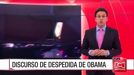 El adiós de Barack Obama en su último discurso como presidente