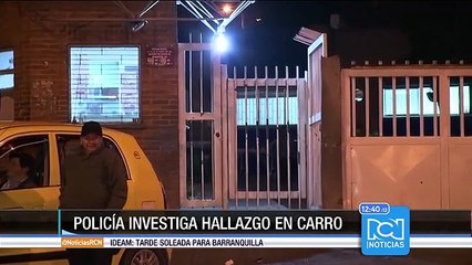 Encuentran cuerpo de un bebé en vehículo que había sido inmovilizado
