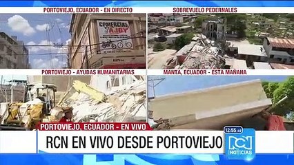 "Si alguien escucha, que grite", el angustioso llamado de los socorristas en Ecuador