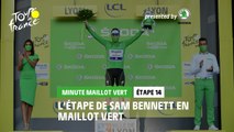 #TDF2020 - Étape 14 / Stage 14 - Škoda Green Jersey Minute / Minute Maillot Vert
