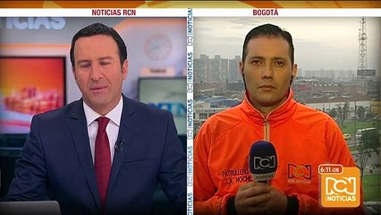 Un hombre fue rescatado de un caño por el Cuerpo de Bomberos de Bogotá