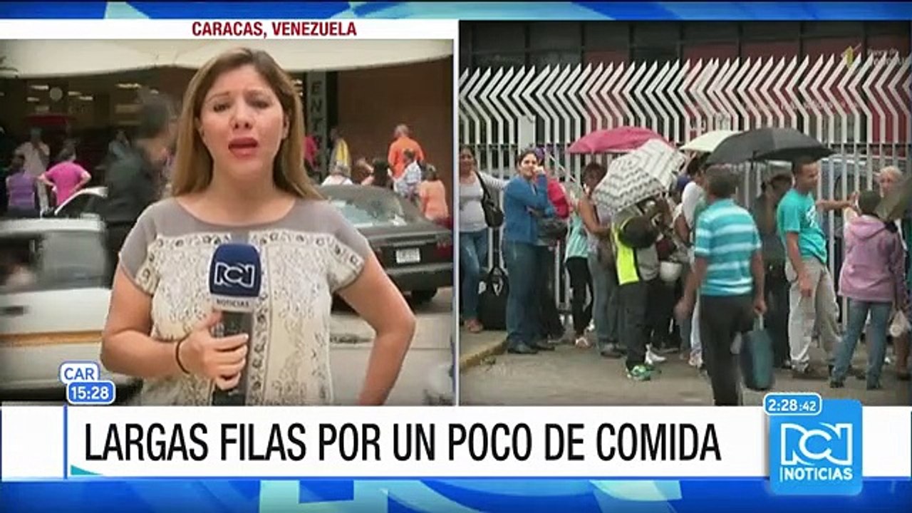 Venezolanos pierden peso por la escasez de alimentos