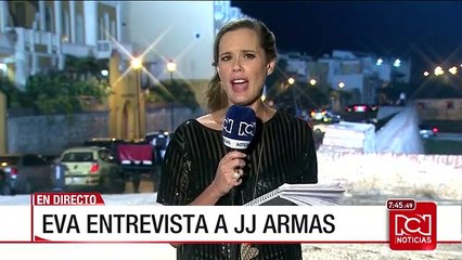 Eva Rey sostuvo una divertida charla con el escritor español JJ Armas