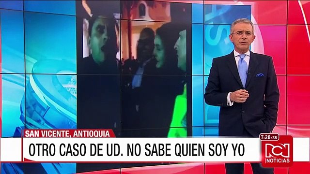 Se presentó un caso de usted no sabe quién soy yo en San Vicente, Antioquia
