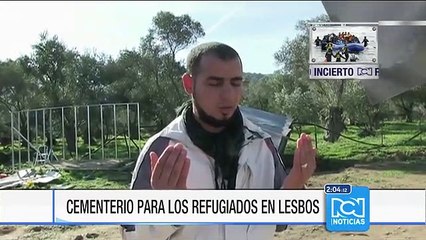 El sepulturero de los refugiados que no logran huir de la muerte