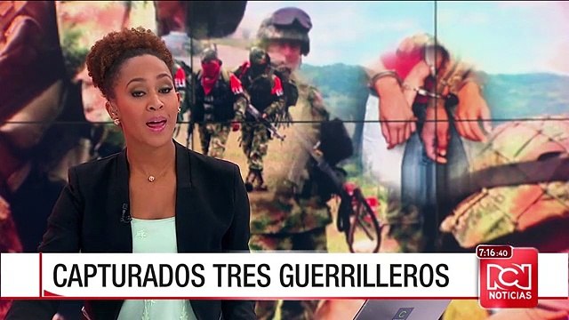 Tres guerrilleros capturados y otros tres se entregaron durante operativo del Ejército