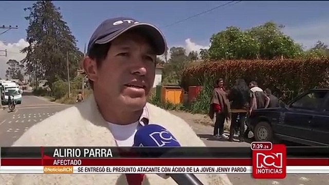 Daños en cultivos por violentas heladas de la madrugada en zona rural de Bogotá