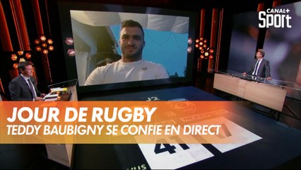 Teddy Baubigny se confie en direct dans Jour De Rugby