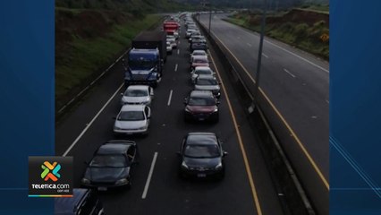 tn7-Este sábado temprano se presentaron presas en la ruta 27-120920