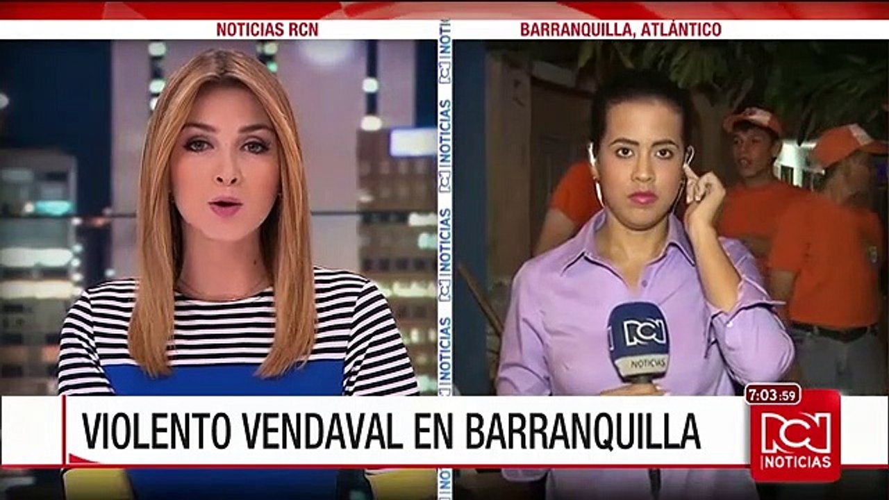 Vientos huracanados en el sur de Barranquilla deja al menos 33 casas afectadas
