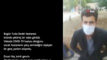 Sağlık Bakanı Koca’dan Tuzla Devlet Hastanesi önünde çekilen video paylaşımı