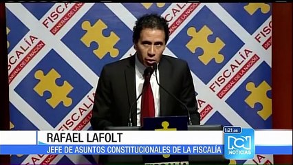 Fiscal pide declarar inconstitucional el plebiscito por la paz