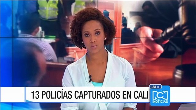 Imputaron cargos a 13 policías señalados de estar vinculados al microtráfico