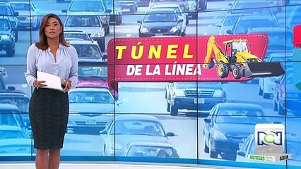 Sobrevuelo por las obras del Túnel de la Línea