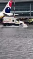 La inundación que se presentó en el aeropuerto El Dorado de Bogotá