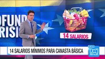 Un venezolano necesitaría 14 salarios mínimos para comprar productos básicos
