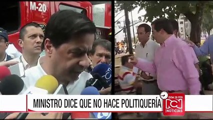 Ministro Cristo le respondió a Cambio Radical sobre el tema de zonas de concentración