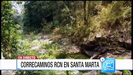 Ríos de la Sierra Nevada de Santa Marta se continúan secando a causa de la sequía