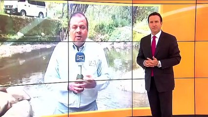 A 18 centímetros quedó reducido el nivel del río Cauca en su paso por La Virginia, Risaralda