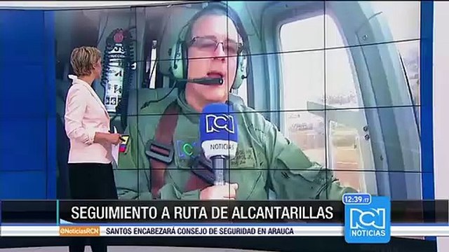 Patrullero del aire sobrevoló ruta del alcantarillado donde habría caído Juan Sebastián