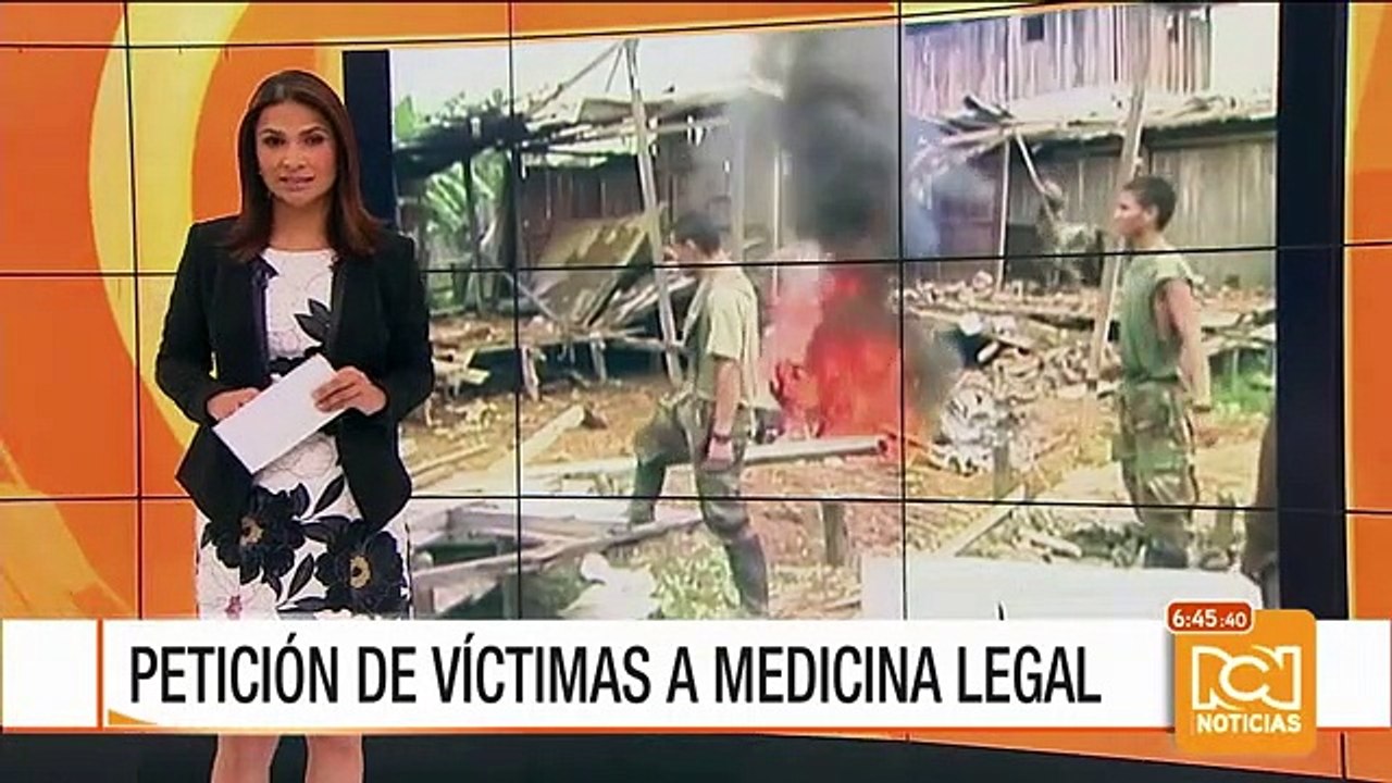 Medicina Legal adelantará estudio médico a víctimas de masacre de Bojayá