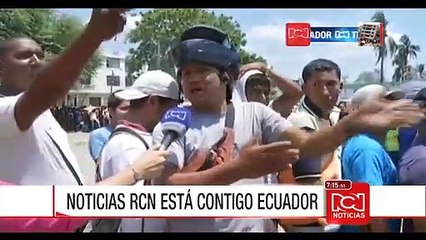 Lograr conseguir alimentos, lucha diaria de los damnificados por el terremoto en Ecuador