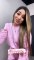 Andrea Arana modela buzo color pastel a seguidores de instagram