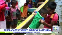 Al menos 100 menores indígenas con síntomas de desnutrición reciben atención en Chocó