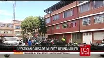 Investigan el hallazgo del cuerpo de una mujer dentro de su habitación en Bogotá