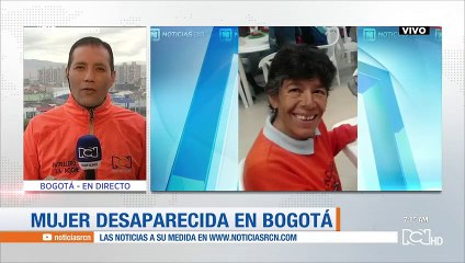 Buscan a mujer de 67 años con Alzheimer desaparecida en Bogotá