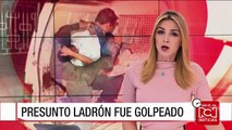 Presunto ladrón de celular fue golpeado por la comunidad en Cali