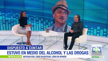 Dispuesto a contar: Carlos Hurtado relata cómo superó sus adicciones