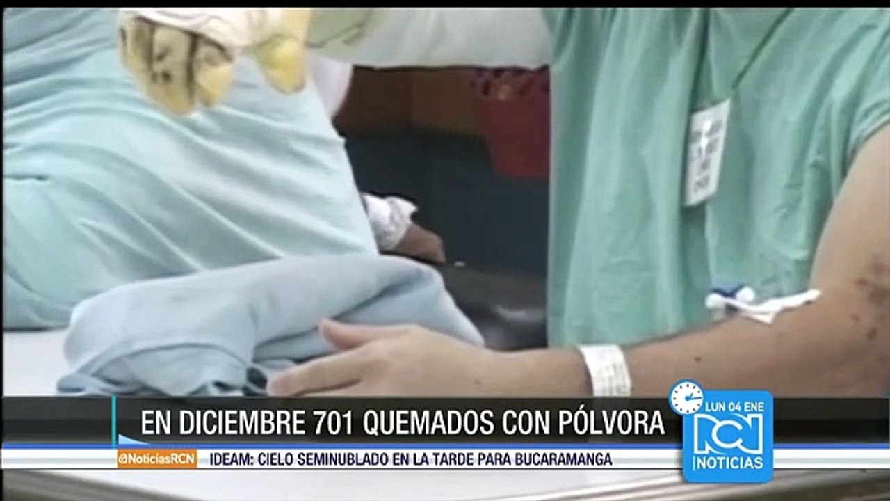 El 2015 dejó menos quemados con pólvora, pero la cifra aún preocupa