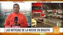 Caos por accidente múltiple en Bogotá
